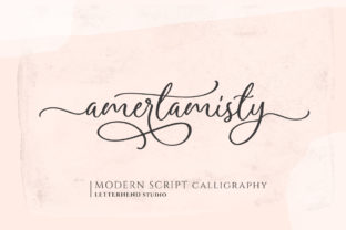 Amerta Misty Script: A Romantic Web Typeface