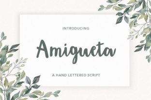 Amigueta Script: A Dynamic Typeface for Craft Branding