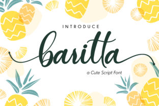 Baritta Script: A Charming Typeface for Modern Branding