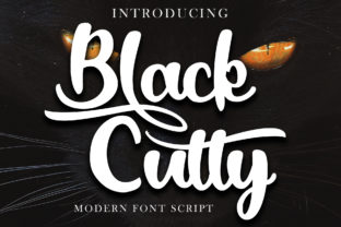 Black Catty Script: A Playful Typeface for Digital Design
