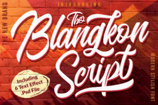 Blangkon Script: A Modern Typeface for Web Design