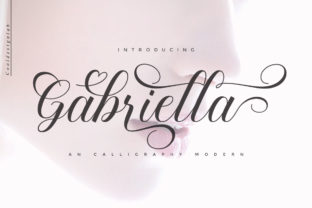 Branding with Gabriella Script Typeface