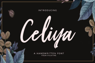 Celiya Script: A Modern Typeface for Editorial Design
