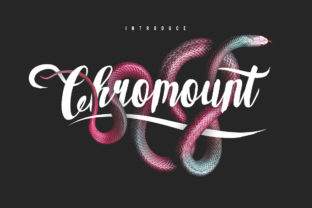 Chromount Script: A Typeface for Digital Charm