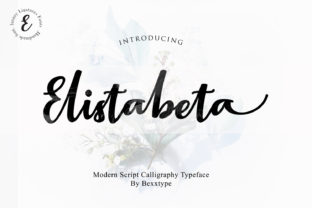Elistabeta Script Font for Handmade Brands