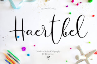 Haertbel Script: A Warm Typeface for Campaigns