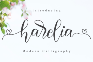 Harelia Script: The Perfect Handwritten Font for Crafters