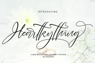 Heartkything Script: A Typeface for Editorial Grace
