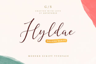 Hyldae Script Typeface for Campaign Design