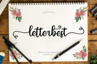 Letterbest Script: A Charming Typeface for Brand Identity
