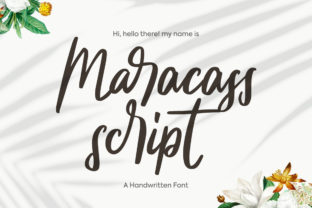 Maracass Script: A Modern Typeface for Editorial Design