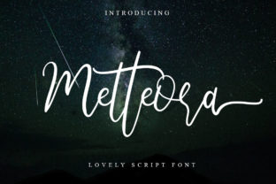 Metteora Script: A Handwritten Font for Branding