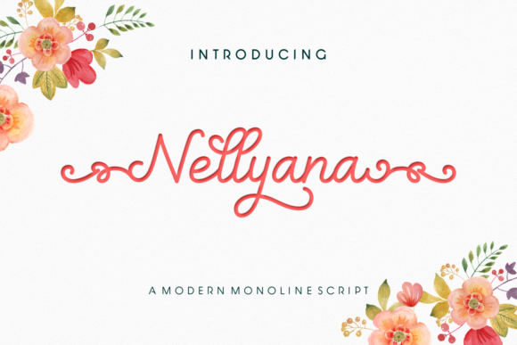 Nellyana Script: A Modern Typeface for Elegant Branding