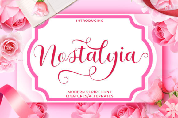 Nostalgia Script Font Review for Brand Designers