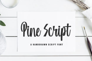 Pine Script: A Hand-Drawn Font for Web Design