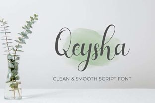 Qeysha Script: A Premium Typeface for Marketers