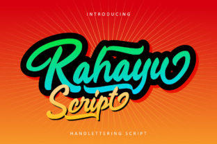 Rahayu Script: A Bold Typeface for Modern Web Design