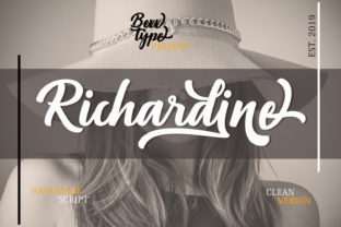 Richardine Script: A Bold Typeface for Digital Design