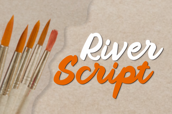 River Script: A Fluid Typeface for Modern Web Design