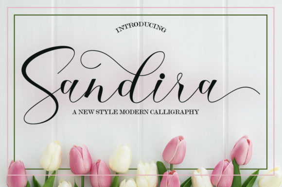 Sandira Script: A Modern Typeface for Editorial Design
