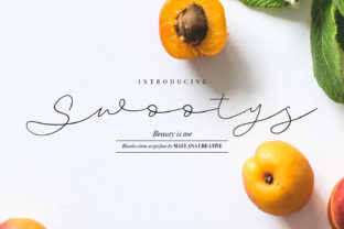 Swootys Script: The Modern Typeface for Scroll-Stopping Content