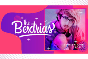 The Bextrias Script Typeface for Editorial Design