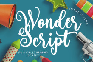 Wonder Script: A Cheerful Typeface for Modern Branding